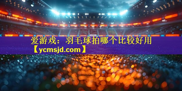爱游戏：羽毛球拍哪个比较好用
